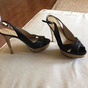 Black Guess heels